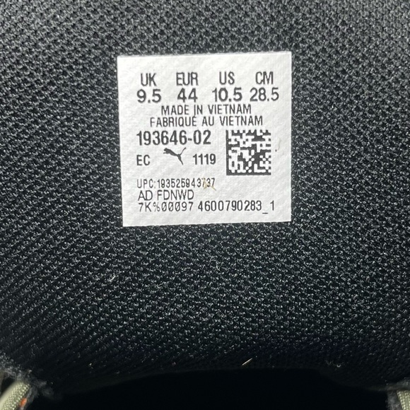 Puma Escalate Men's Trail Running Soft Foam Shoes Sz 10.5 - Picture 5 of 6